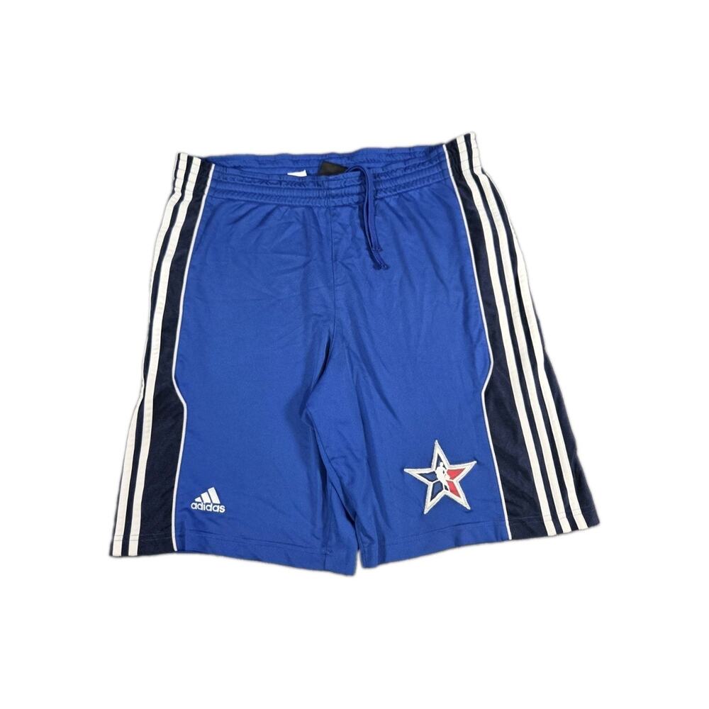 Adidas All Star East West Team Men's Sz M Authentic Shorts Basketball Y2K C4